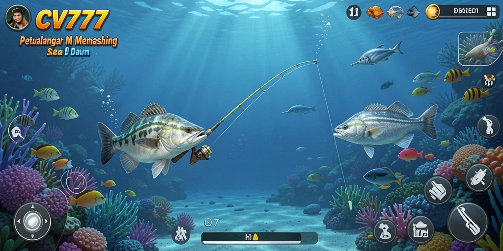Tangkapan ikan besar dalam gameplay CV777 yang menantang.