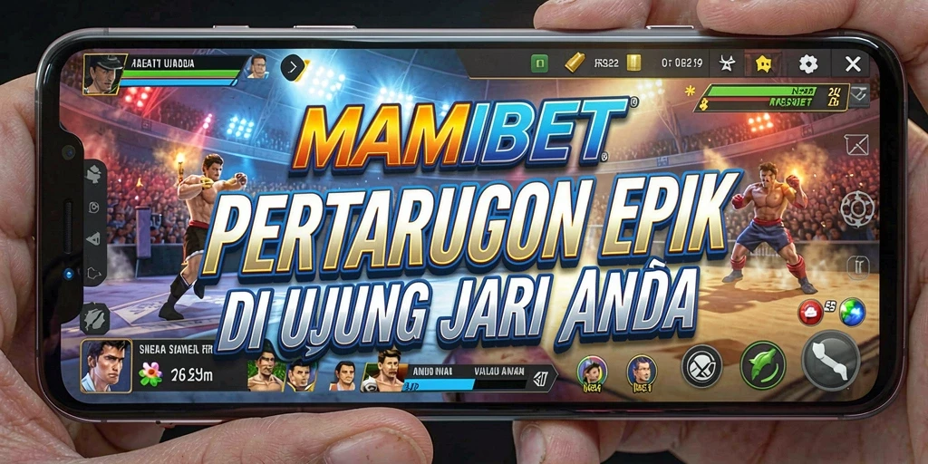 Tampilan aksi sengit di MAMIBET saat bertarung.