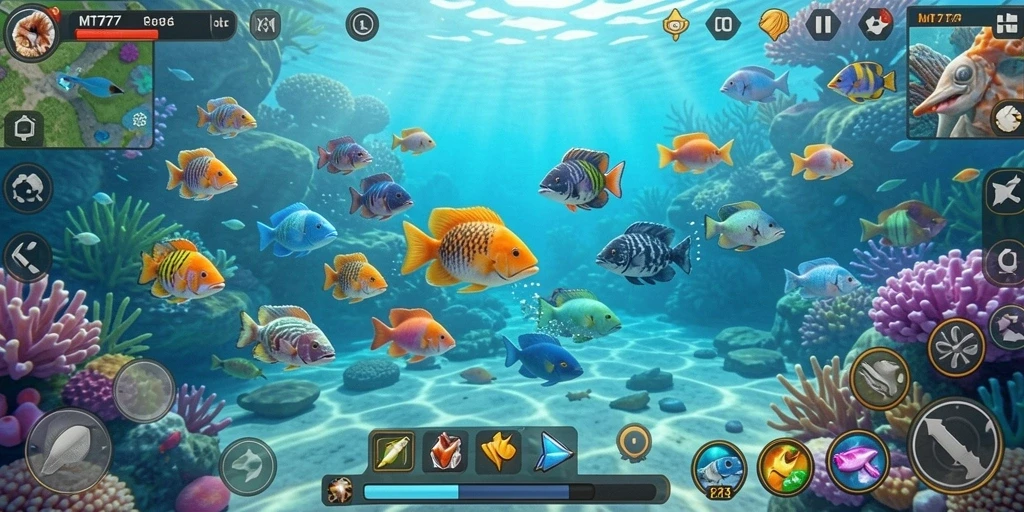 Tampilan menarik dari gameplay MT777 yang seru.