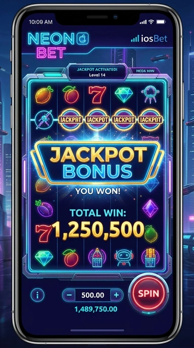 Halaman unduh sederhana dari iosbet.